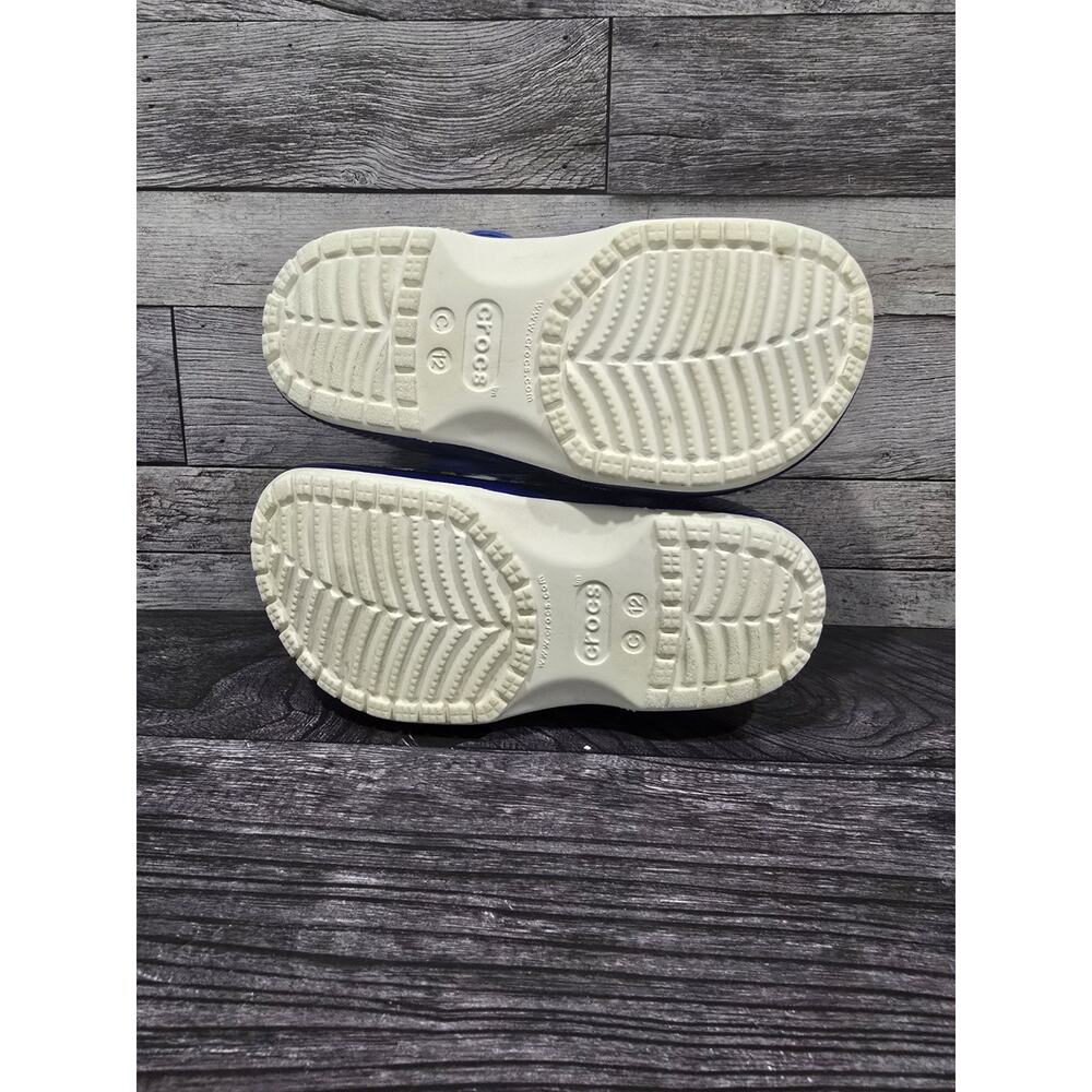 Crocs Sonic the Hedgehog Kids Blue Classic Clogs Jibbitz Charms Childs Size 12 - Picture 8 of 8